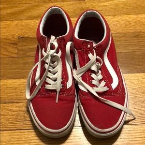 Red Vans